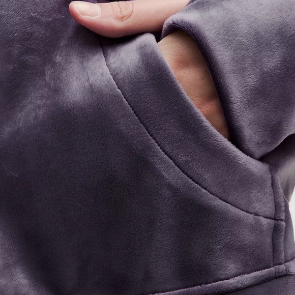 NWT Size L & XLG Lululemon Scuba Oversized Velvet Set! - Nightfall - Picture 11 of 11